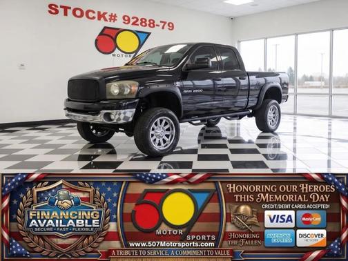 Black 2006 Dodge Ram 2500 SLT/TRX