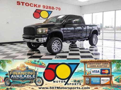 Black 2006 Dodge Ram 2500 SLT/TRX
