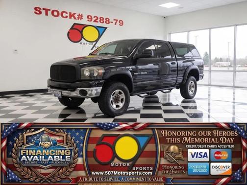 Black 2006 Dodge Ram 2500 SLT/TRX