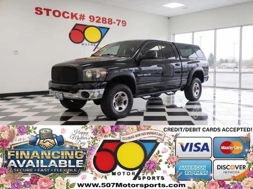 Black 2006 Dodge Ram 2500 SLT/TRX