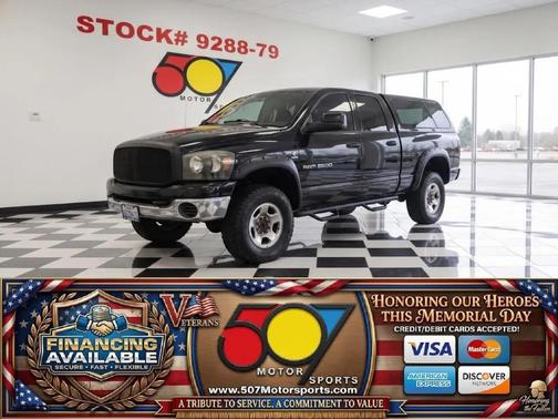 Black 2006 Dodge Ram 2500 SLT/TRX