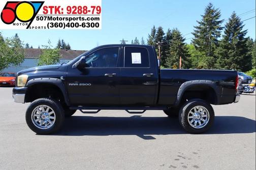 Black 2006 Dodge Ram 2500 SLT/TRX