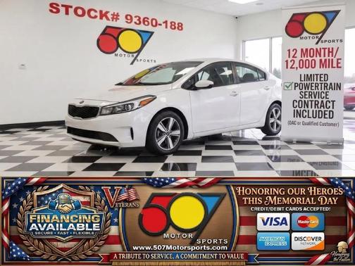 Snow White Pearl 2018 Kia Forte LX