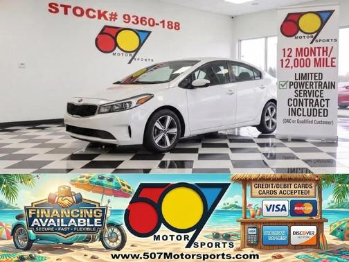 Snow White Pearl 2018 Kia Forte LX