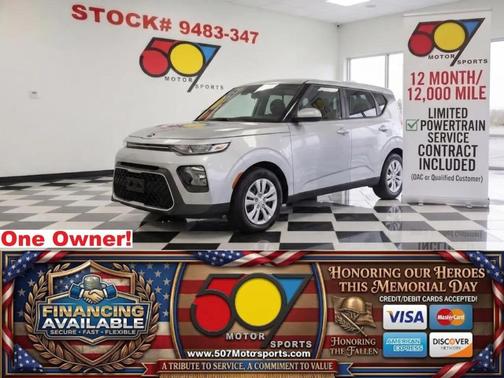Sparkling Silver 2021 Kia Soul LX