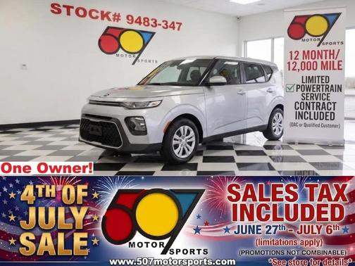 Sparkling Silver 2021 Kia Soul LX