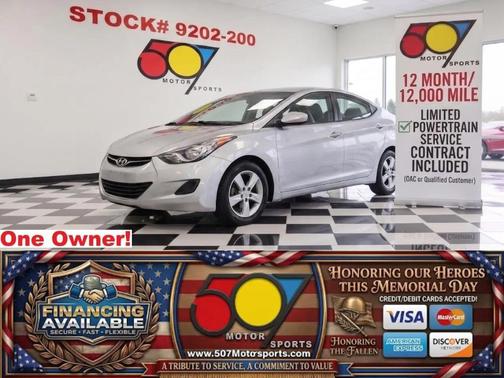 Radiant Silver 2013 Hyundai ELANTRA Limited