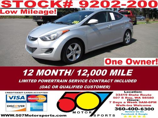 2013 Hyundai ELANTRA Limited