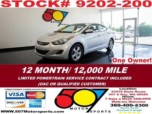 2013 Hyundai ELANTRA Limited