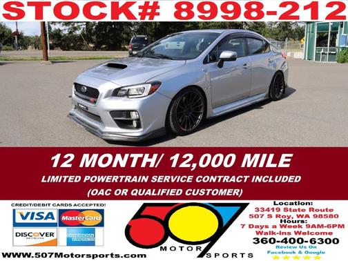 2017 Subaru WRX STI Limited