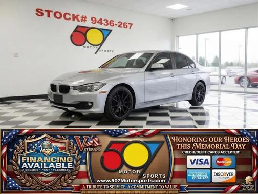 Silver 2015 BMW 320 i