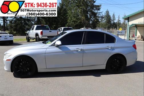 Silver 2015 BMW 320 i