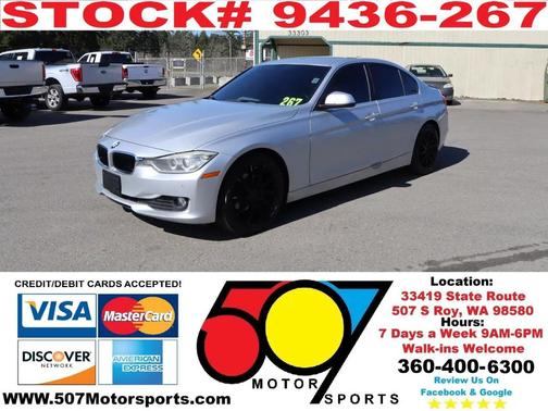Silver 2015 BMW 320 i