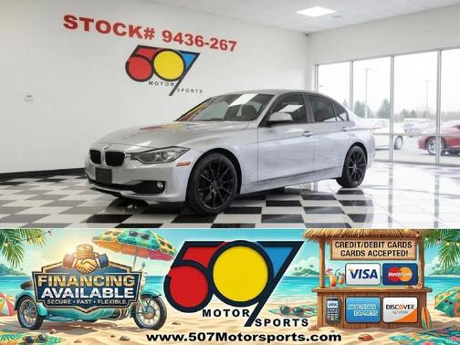 Silver 2015 BMW 320 i