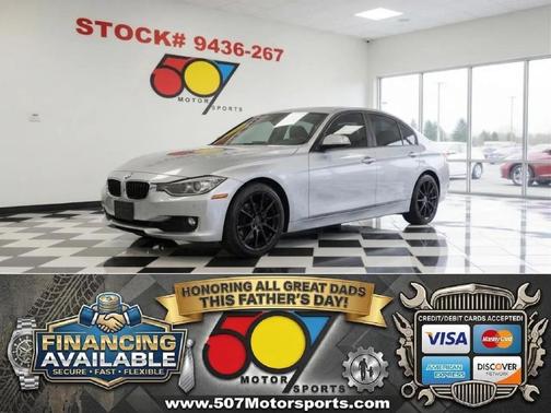 Silver 2015 BMW 320 i