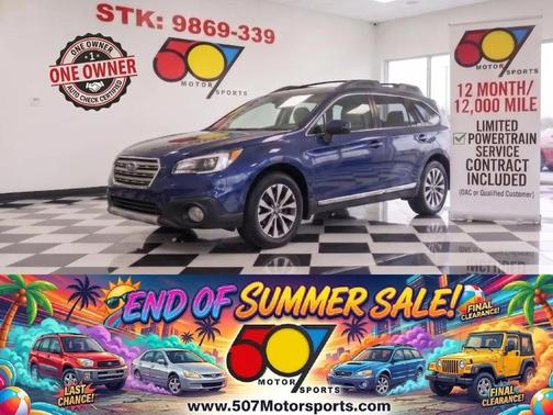 Lapis Blue Pearl 2017 Subaru Outback 2.5i Touring