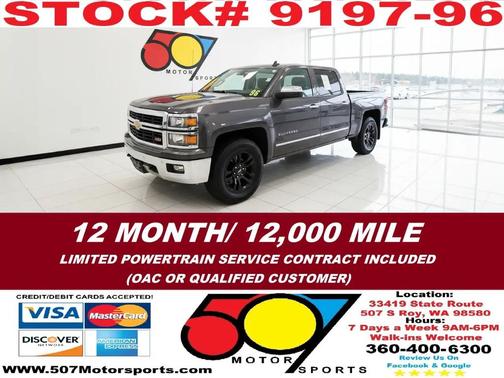 2014 Chevrolet Silverado 1500 LTZ