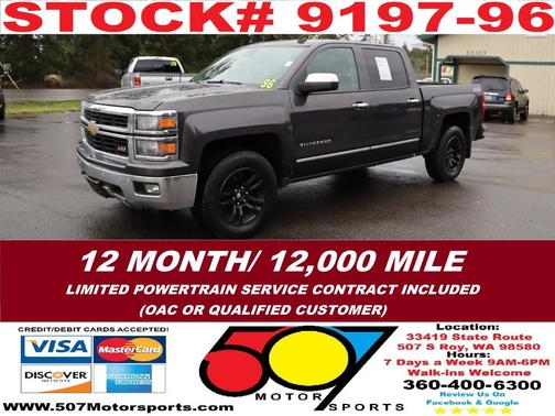 2014 Chevrolet Silverado 1500 LTZ