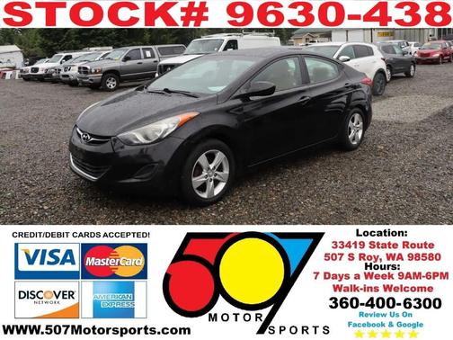 Black Diamond 2013 Hyundai ELANTRA Limited