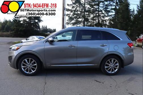 Titanium Silver 2016 Kia Sorento SXL
