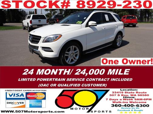 2015 Mercedes-Benz M-Class 4MATIC