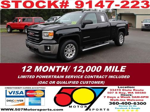 2014 GMC Sierra 1500 SLE