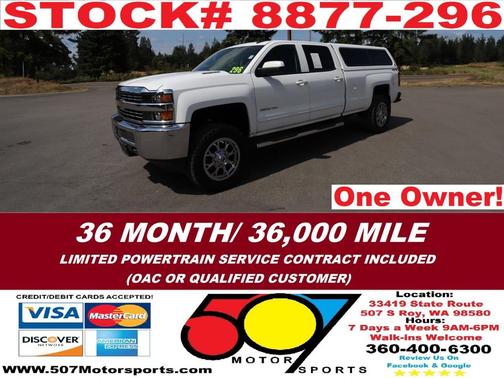 2015 Chevrolet Silverado 2500 LT
