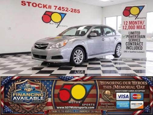 Ice Silver Metallic 2012 Subaru Legacy Premium
