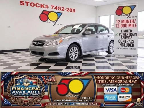 Ice Silver Metallic 2012 Subaru Legacy Premium