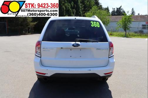 Satin White Pearl 2011 Subaru Forester 2.5 X Limited