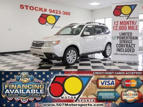 Satin White Pearl 2011 Subaru Forester 2.5 X Limited