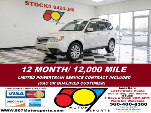2011 Subaru Forester 2.5 X Limited