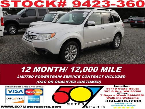 2011 Subaru Forester 2.5 X Limited