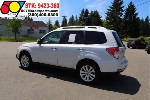 Satin White Pearl 2011 Subaru Forester 2.5 X Limited