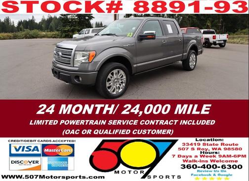 2010 Ford F-150 Platinum