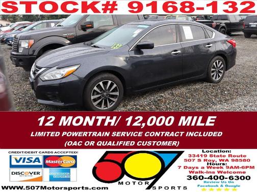 2017 Nissan Altima 2.5 SV