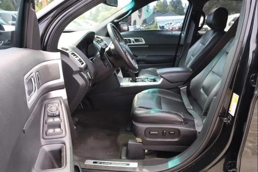 White Platinum Metallic Tri-Coat 2015 Ford Explorer Sport