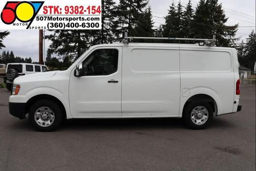 Glacier White 2016 Nissan NV Cargo NV1500 SL V8