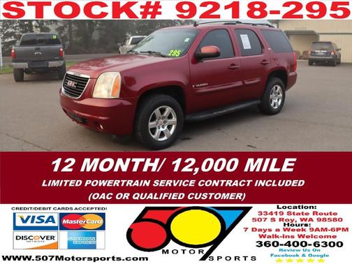 2007 GMC Yukon SLT