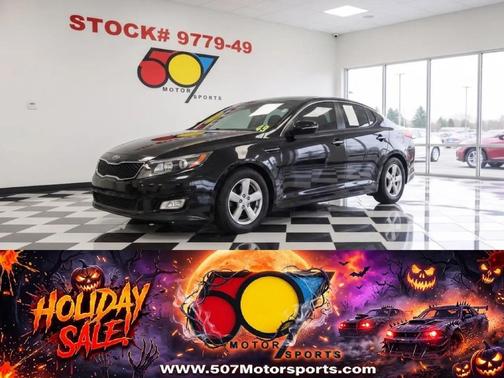 Ebony Black 2014 Kia Optima LX