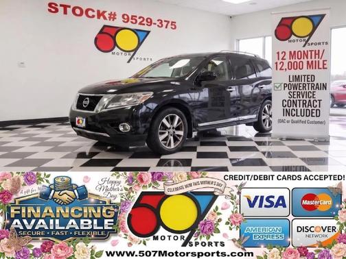 Super Black 2014 Nissan Pathfinder Platinum