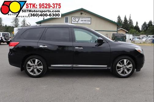 Super Black 2014 Nissan Pathfinder Platinum