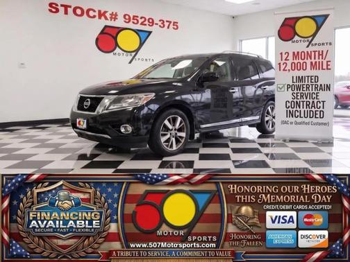 Super Black 2014 Nissan Pathfinder Platinum