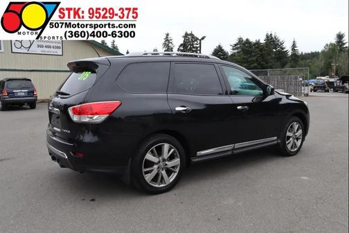 Super Black 2014 Nissan Pathfinder Platinum