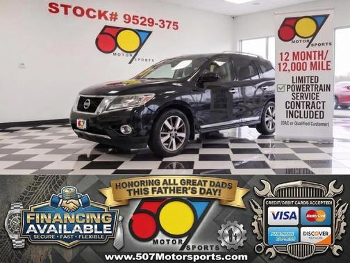 Super Black 2014 Nissan Pathfinder Platinum
