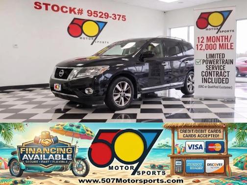 Super Black 2014 Nissan Pathfinder Platinum