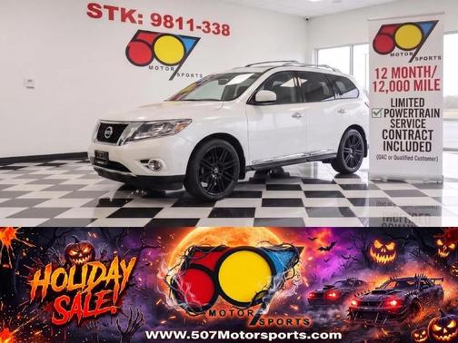 Pearl White 2015 Nissan Pathfinder Platinum