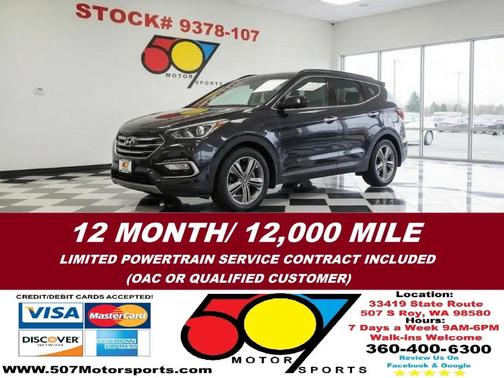 Becketts Black 2015 Hyundai SANTA FE GLS