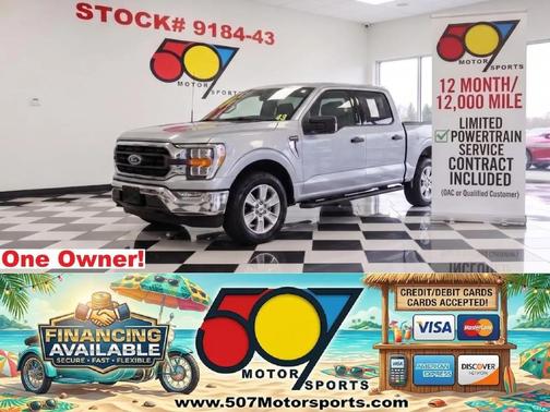White 2021 Ford F-150 XLT