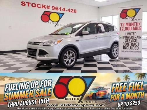 Ingot Silver Metallic 2014 Ford Escape Titanium